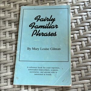Fairly Familiar Phrases Book